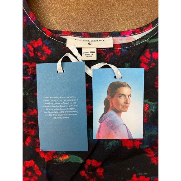 Women's Plus Size Floral Print Volume 3/4 Sleeve Dress - Rachel Comey x Target R - Picture 5 of 7